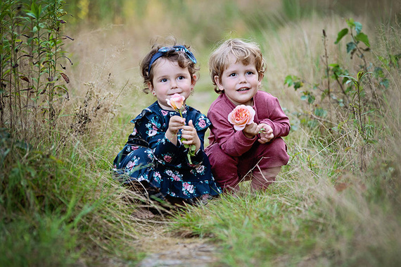 "Rose Bonica" Makoma Sukienka z falbanką