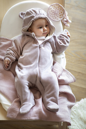 Hello Pinokio Kombinezon przejściowy - różowy