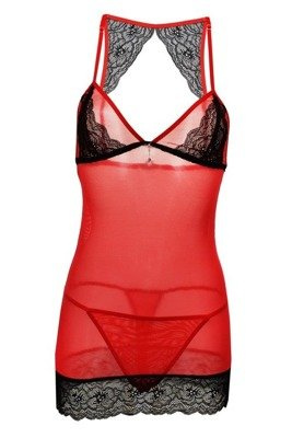 Aggie Komplet damski DKaren czerwony