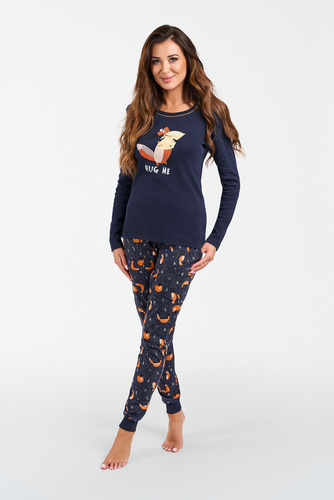 Wasilla Piżama Damska długi rękaw, długie spodnie Italian Fashion