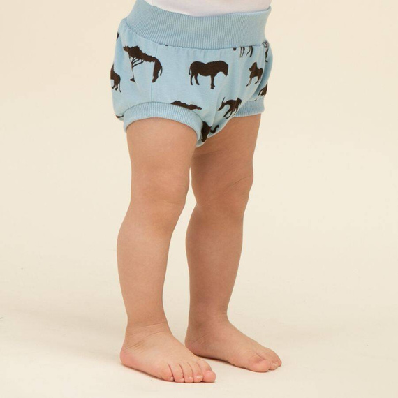 Safari Pinokio Bloomers dla dziecka- afryka niebieski