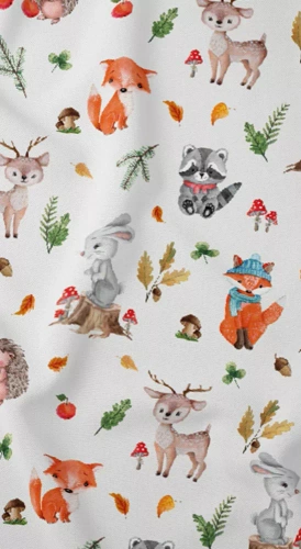 3713 B Kraina Snów Pościel dziecięca bawełniana zwierzęta Karo