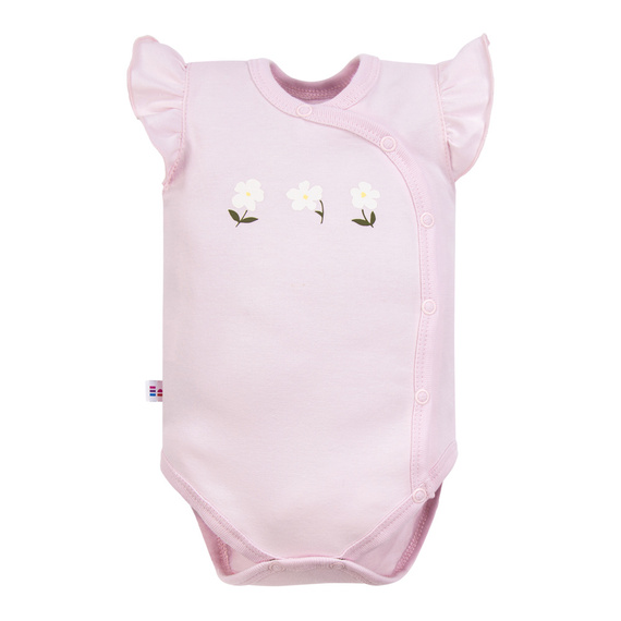 Strawberry & Love Eevi Body kopertowe z krótkim rękawem