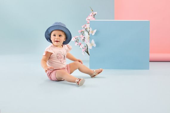 Summer Mood Pinokio kapelusz dziewczęcy - jeans