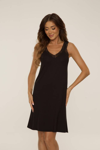 771 Hazel Koszulka nocna De Lafense - czarny