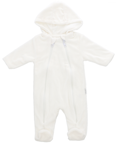 Velvet KB7171 kobinezon niemowlęcy Mamatti biały