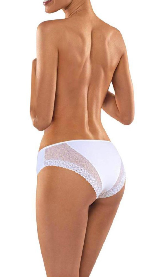 bbl 012 Figi damskie Babell - biały