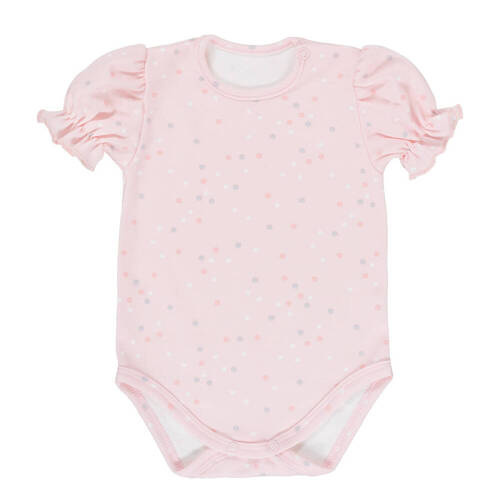 Martex Body z krótkim rękawem Konfetti różowy