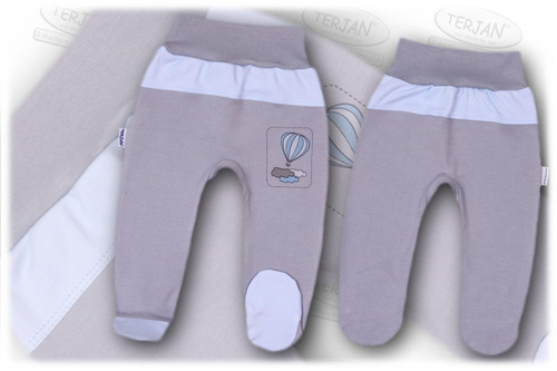 Półśpiochy bawełniany "BALONIK" żółty