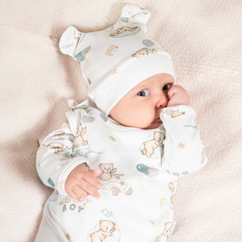 210054 Teddy Nicol Czapeczka niemowlęca