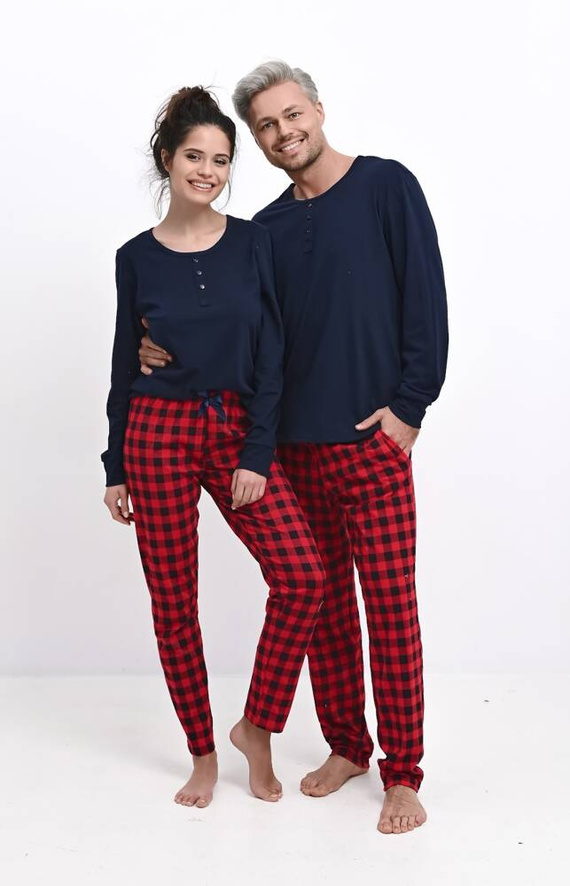 Sensis Louie Piżama męska -granatowy