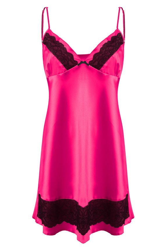 Iris Halka satynowa koszulka damska DKaren - pink