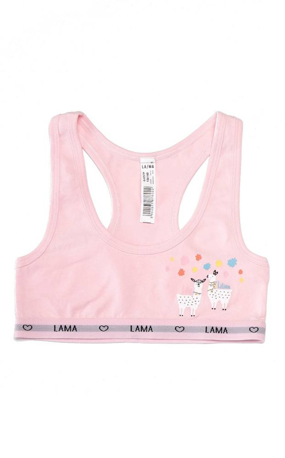 G-578 SZ A'3 Lama Figi dziewczęce jasny różowy