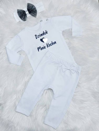 Tosia Bambarillo Spodnie niemowlęce granatowy