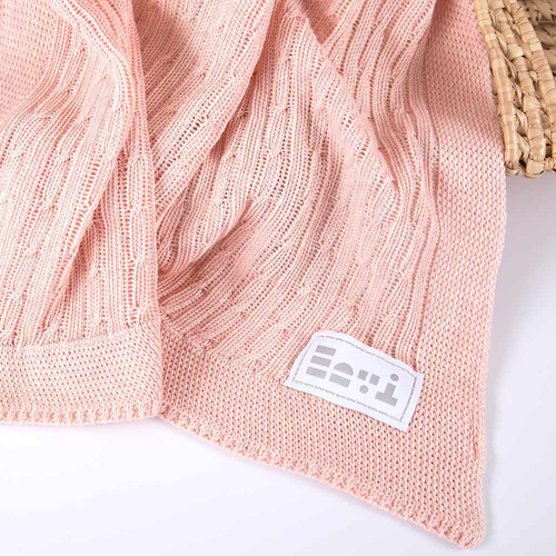 Kocyk dziany Eevi- łosoś