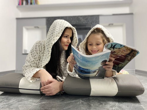 367 Melanie Szlafrok Dziecięcy Forex - ecru