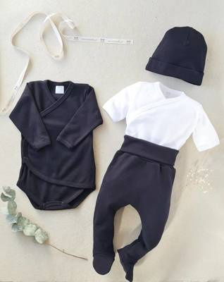 Komplet niemowlęcy Marija 1619CZ Universal - czarny