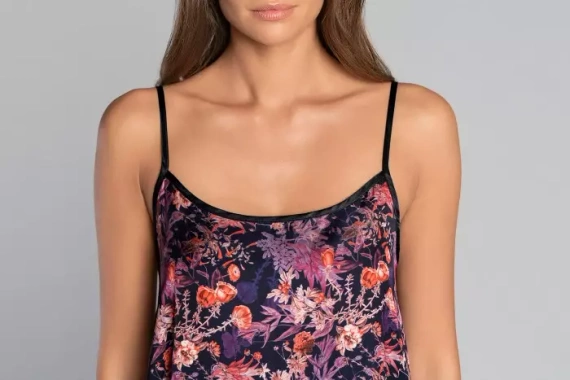 Tibesti koszula damska, wąskie ramiączko Italia Fashion - druk