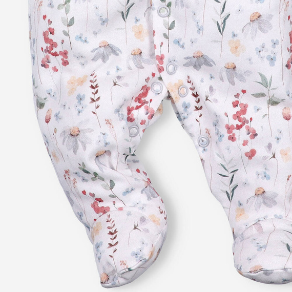 ABN-5058/KWI Łąka Pajacyk z bawełny organicznej Nini