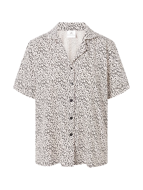 About Style Long piżama damska rozpinana Momenti Per Me beige