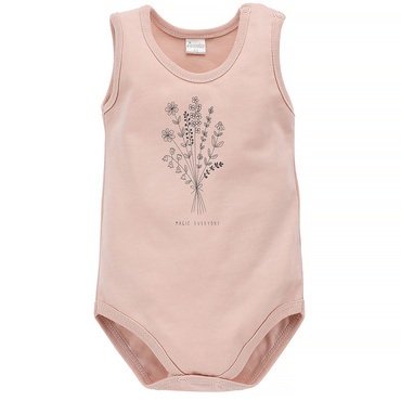 Summer Mood Pinokio Body dla dziewczynki na ramiączkach - róż