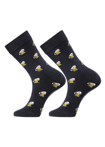 Skarpety męskie Moraj CML400-080 bawełniane wygodne płaskie szwy