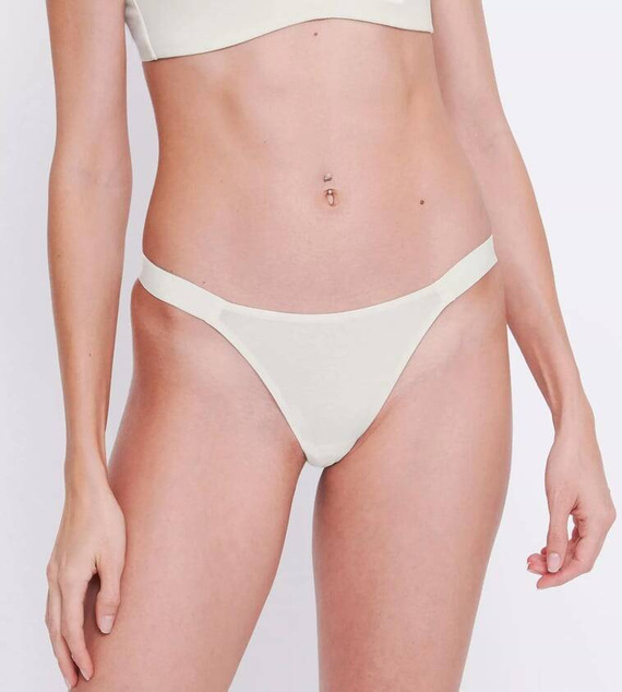 Casual Tiny tanga Figi Damskie 2-pak Sloggi GO - silk white