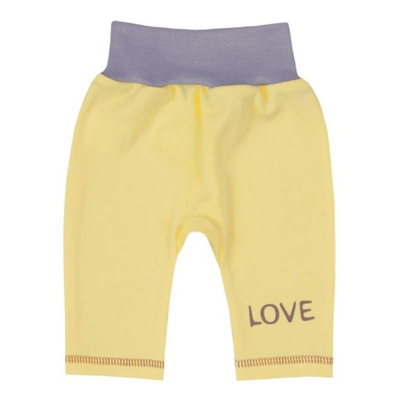 Spodenki bawełniane "LOVE" Terjan - niebieski