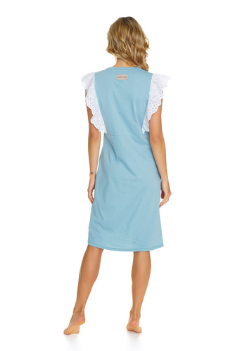 5363 Koszula Nocna do karmienia Doctor Nap - ice blue