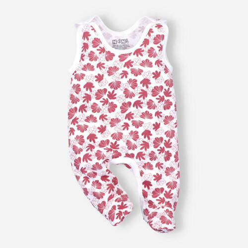 Wesoła Panda Śpiochy z bawełny organicznej Nini druk