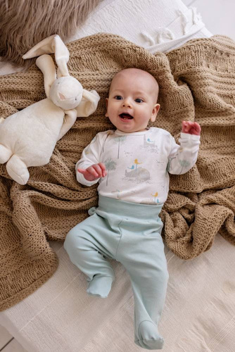 "Rino" Makoma Body niemowlęce z długim rękawem