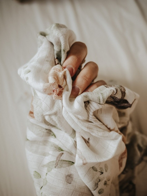 Pieluszki 100% Bamboo muślin Sawanna Makaszka