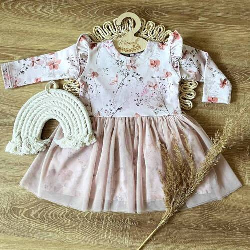 SH026 Mamatti Sukienka z długim rękawem