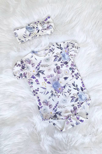 Blue Bambarillo Body z krótkim rękawem szary