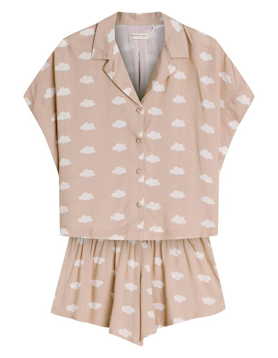 42645 Nubes Piżama Damska Henderson - sand