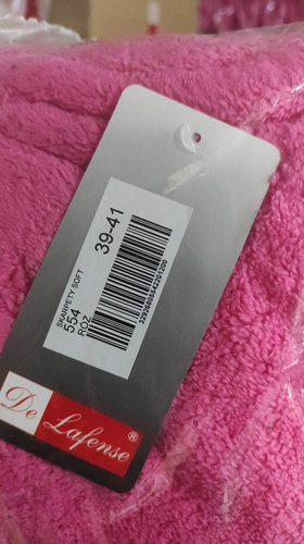 553/554 Wellsoft Gładkie skarpetki do spania De Lafense - różowy