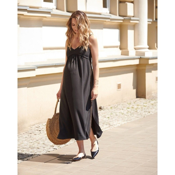 Zarama sukienka ciążowa i do karmienia 9fashion czarny
