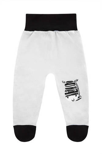 "Zebra" Terjan Półśpioch bawełniany - biały