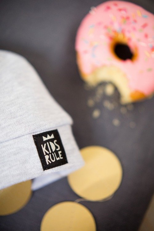 Czapka "HAPPY DAY" paski