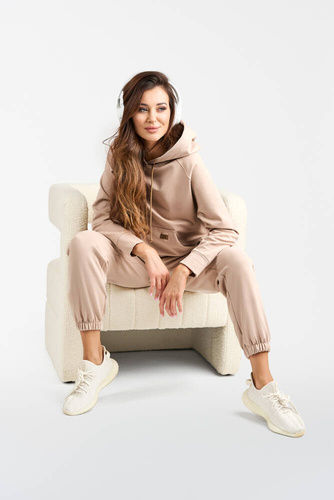 Viva Spodnie dresowe damskie Fashion - beżowy