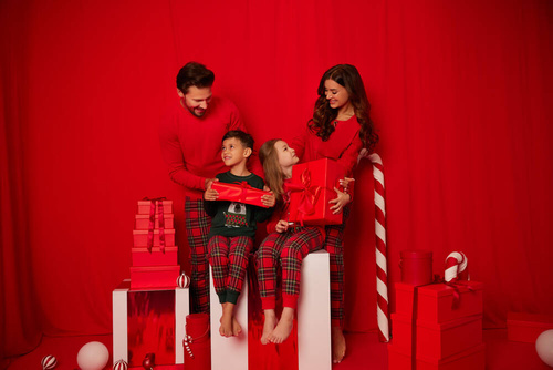 Tess Italian Fashion Piżama dziecięca - zielony/druk 