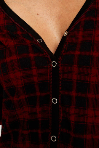 Ordesa koszula nocna 3/4 rękaw Italian Fashion - druk