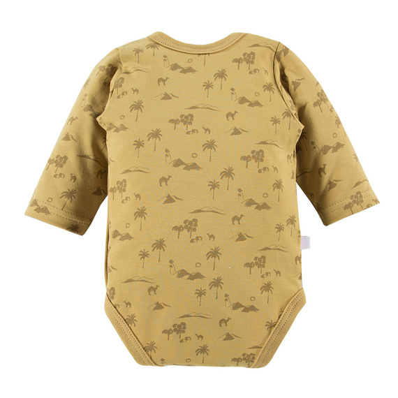 Sahara Eevi Body z długim rękawem - żółty