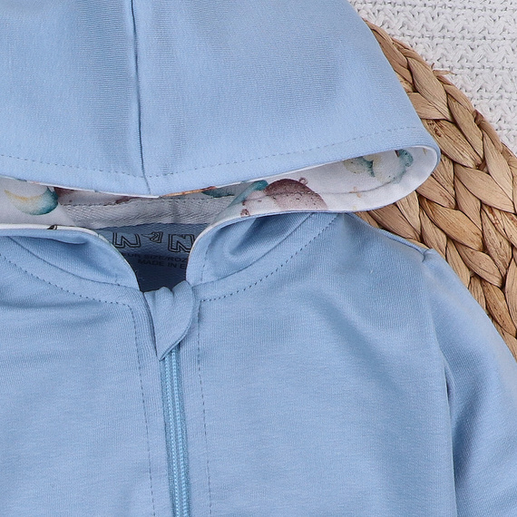 ABN-5615 Bluza dresowa dziecięca Little Dreamers Nini z bawełny organicznej – komfort, trwałość, ekologiczna