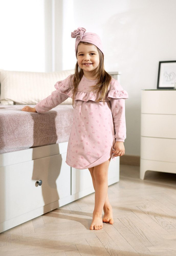 UNIQUE Ewa Klucze Sukienka dresowa - róż