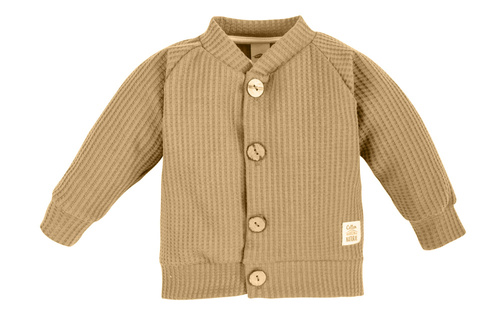 "Natural Waffel" Makoma Bluza camel