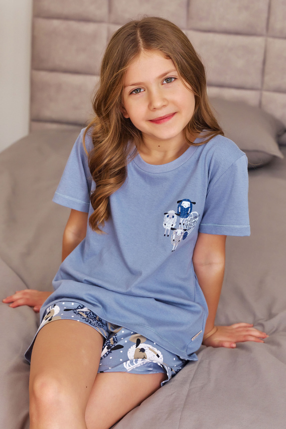 Piżama dziecięca 7208 Unisex Doctor Nap - sheep