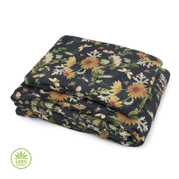 Pościel z wypełnieniem 100% Bamboo Woodland - Makaszka
