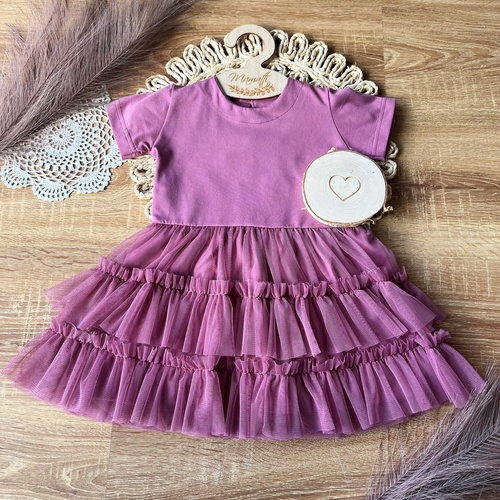 SH151 Mamatti Sukienka z krótkim rękawem - malaga