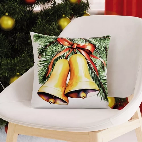 TBN292 Dzwoneczki Poduszka świąteczna Markizeta